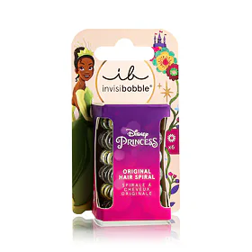 Invisibobble KIDS gumka do włosów Disney Princess Tiana 2 x 3 szt