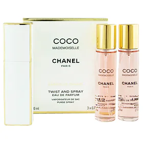 Chanel Coco Mademoiselle EDP napełnialny 20 ml + EDP wkład 2 × 20 ml W
