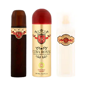 Cuba Royal EDT 100 ml + woda po goleniu 100 ml + DEO w sprayu 200 ml M