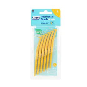 TePe Angle szczoteczki międzyzębowe 4 żółte (0,7 mm) 6 szt