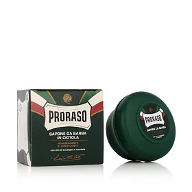 PRORASO Green Shaving Soap In A Jar Pianka do golenia dla mężczyzn 150 ml