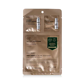 VT Cosmetics Vita-Light All In One 3Step Mask 1,5 g + 1,5 g + 25 g