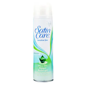 Gillette Satin Care Sensitive Skin with Aloe Vera Żel do golenia 200 ml W
