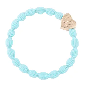 By Eloise London Gold Heart Gumka do włosów dla kobiet