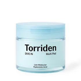 Torriden Dive In Low Molecular Hyaluronic Acid Multi Pad 160 ml