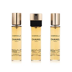 Chanel Gabrielle EDT 3 x 20 ml wkład do kieszonkowego sprayu W
