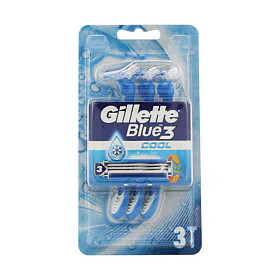 Gillette Blue 3 Cool golarka jednorazowa 3 szt M