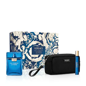 Versace Man Eau Fraiche Extreme EDP 100 ml + EDP MINI 10 ml + Kosmetyczka 1 szt M