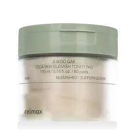 Celimax Ji Woo Gae Cica BHA Blemish Toner Pad 60 szt