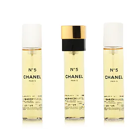 Chanel No 5 Woda toaletowa dla kobiet - 3 x 20 ml uzupełnienie sprayu kieszonkowego