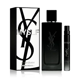 Yves Saint Laurent MYSLF EDP napełnialny 100 ml + EDP MINI flakon napełnialny 10 ml M