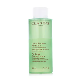 Clarins Purifying Toning Lotion Meadowsweet & Saffron Flower (Combination to Oily Skin) 400 ml