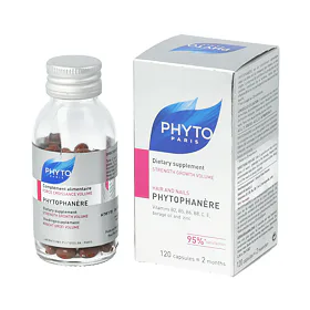Phyto Phytophanére Dietary Supplement Strenght Growth Volume Hair & Nails 120 szt