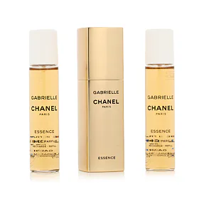 Chanel Gabrielle Essence EDP wkład 3 x 20 ml + Kieszonkowy spray do wielokrotnego napełniania W