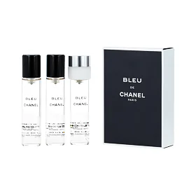 Chanel Bleu de Chanel EDT wkład 2 x 20 ml + EDT wkład z rozpylaczem 20 ml M