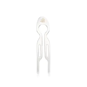 Fiona Franchimon Nº 1 Hairpin Steel (White Gold Finish) 1 szt